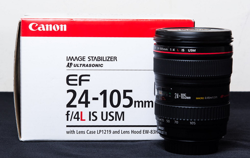 Canon EF 24-105mm f/4L IS USM, representative image