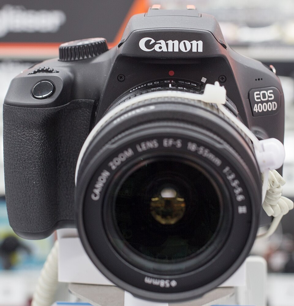 Canon EOS 4000D, representative image