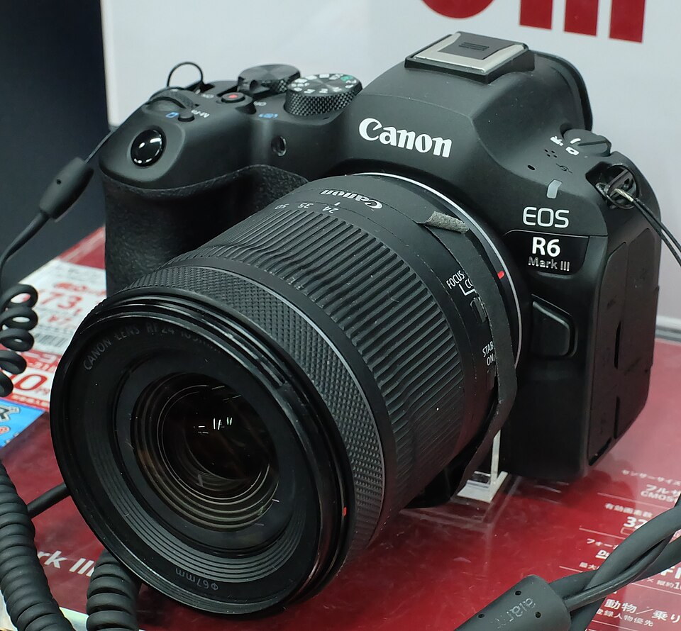 Canon EOS R6 Mark III, representative image