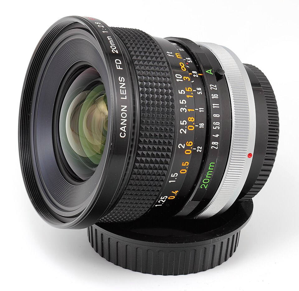 Canon FD 20mm f/2.8 S.S.C., representative image