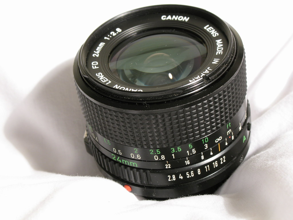 Canon FD 24mm f/2.8, representative image