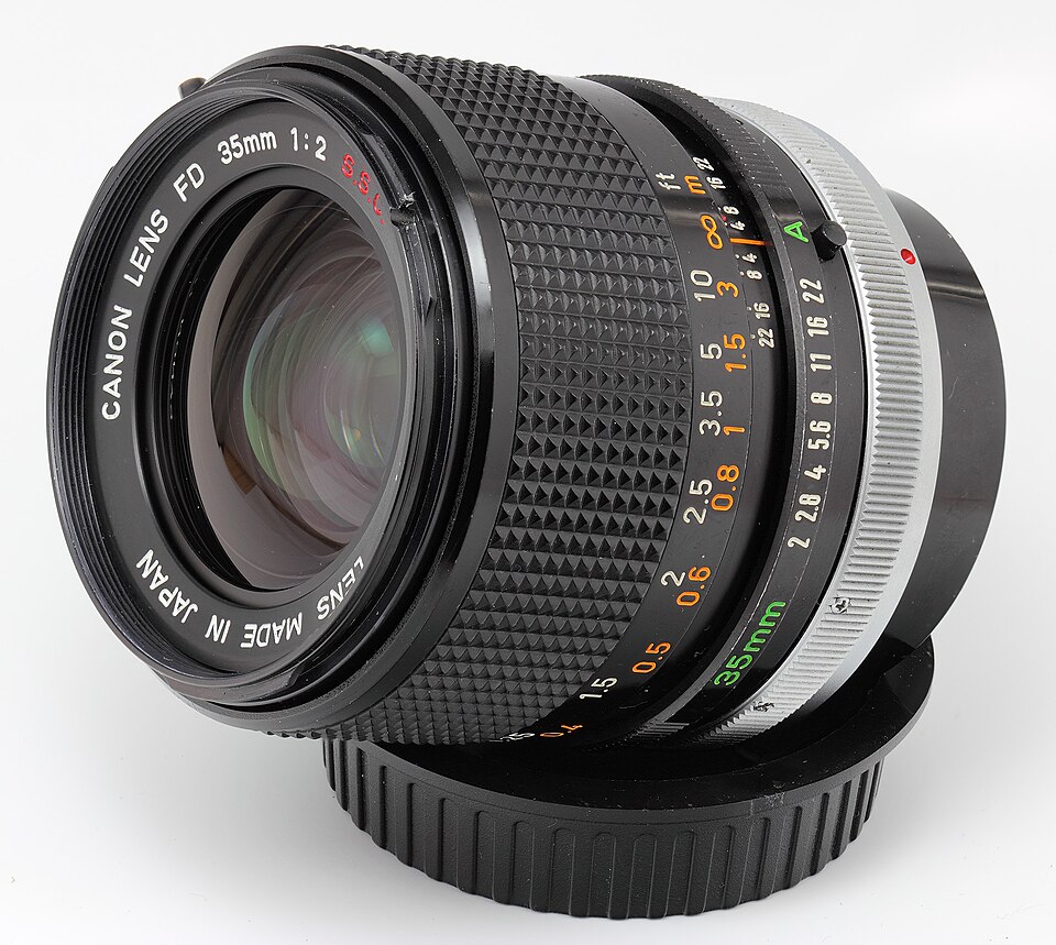 Canon FD 35mm f/2, representative image