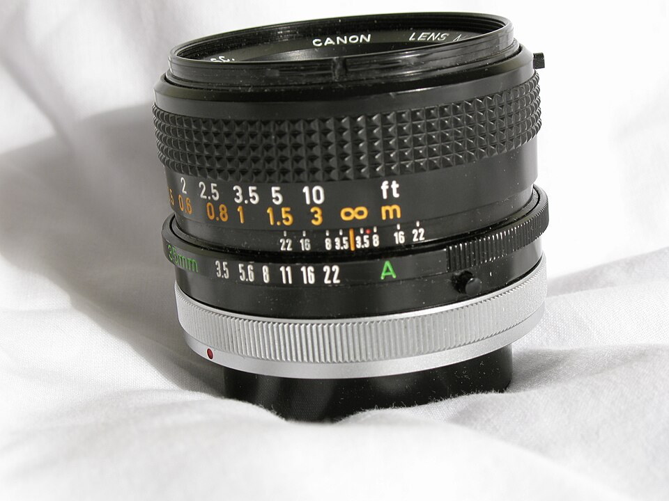 Canon FD 35mm f/3.5, representative image