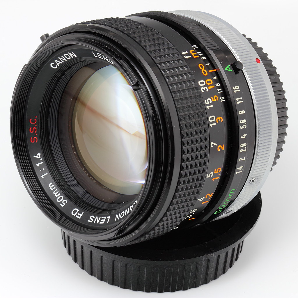 Canon FD 50mm f/1.4, representative image