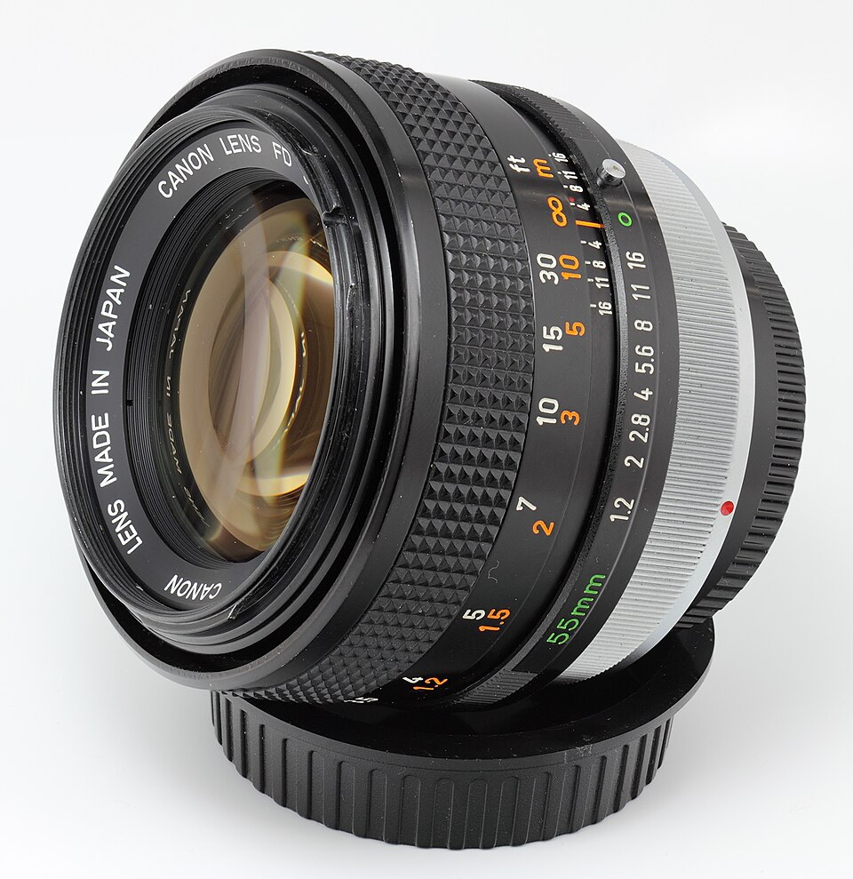 Canon FD 55mm f/1.2 S.S.C. Aspherical, representative image