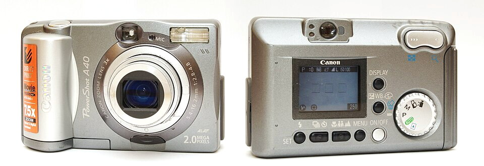 Canon PowerShot A40, representative image