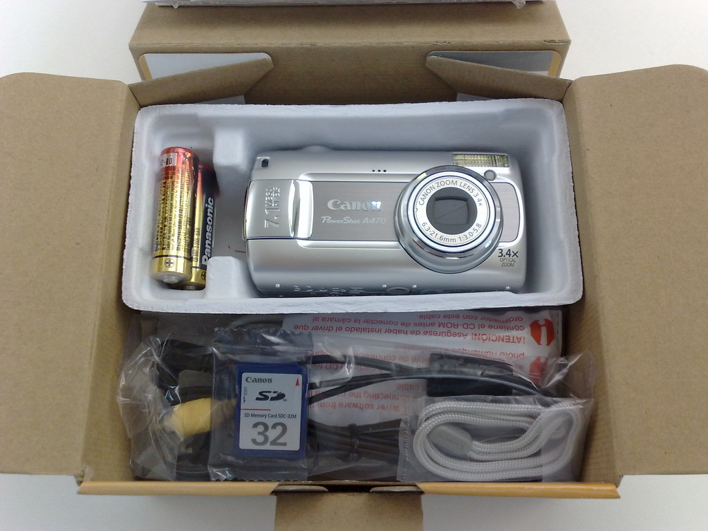 Canon PowerShot A470, representative image