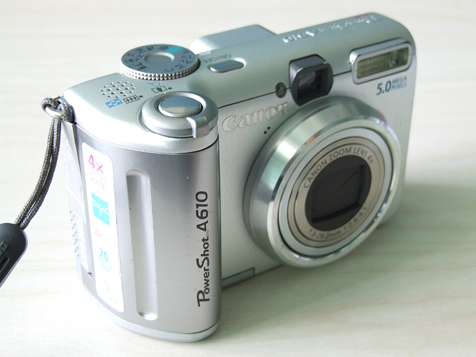 Canon PowerShot A610, representative image