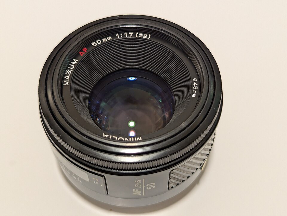 Minolta AF 50mm f/1.7, representative image