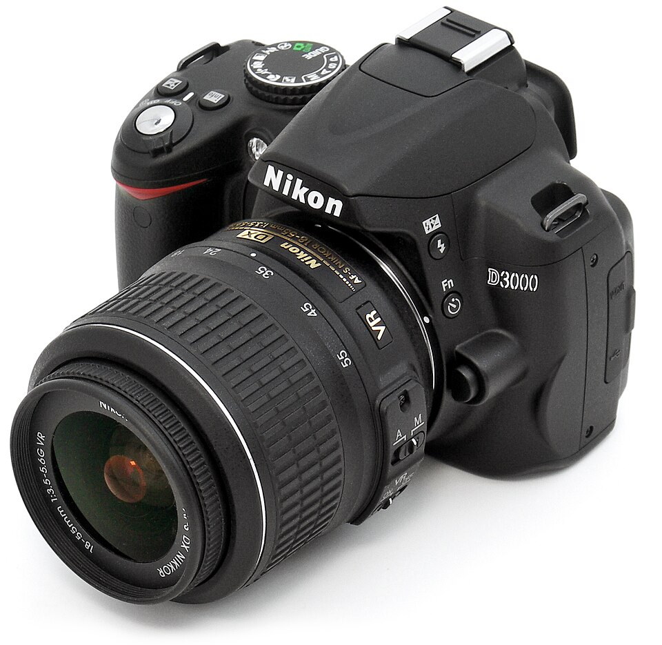 Nikon D3000, representative image