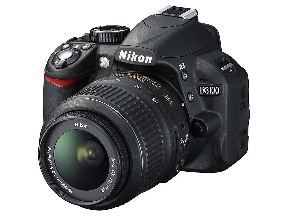 Nikon D3100, representative image