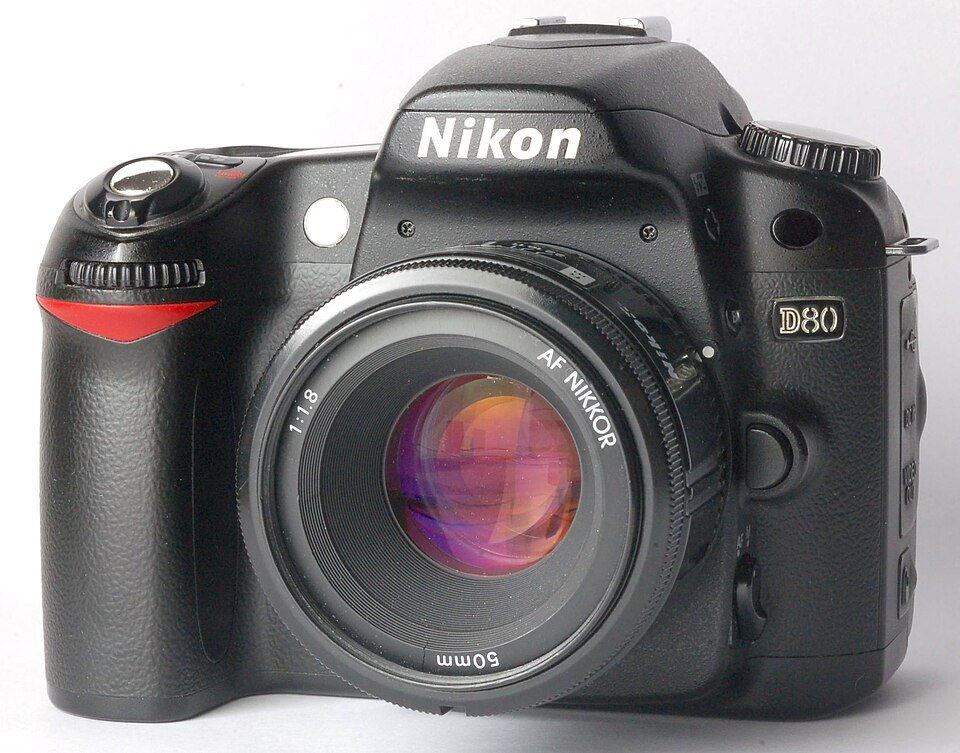 Nikon D80, representative image
