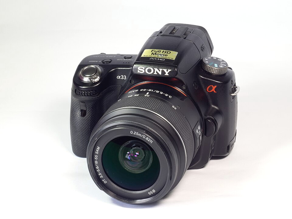 Sony A33, representative image