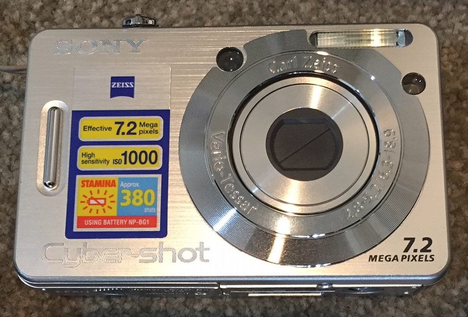 Sony Cyber-shot DSC-W55, representative image